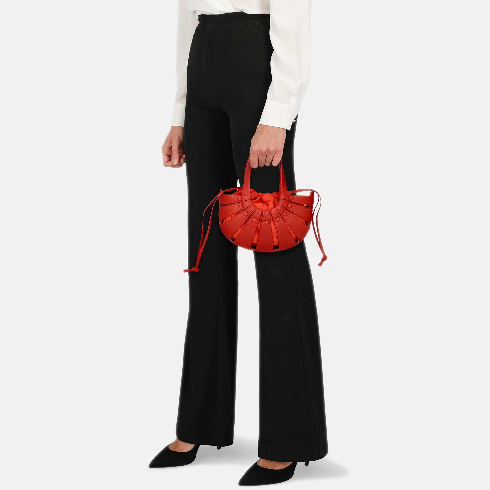 

Bottega Veneta Women's Leather Tote Bag - Red