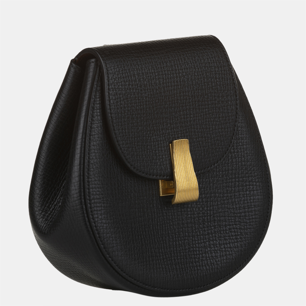 

Bottega Veneta Black Palmellato Convertible Belt Bag