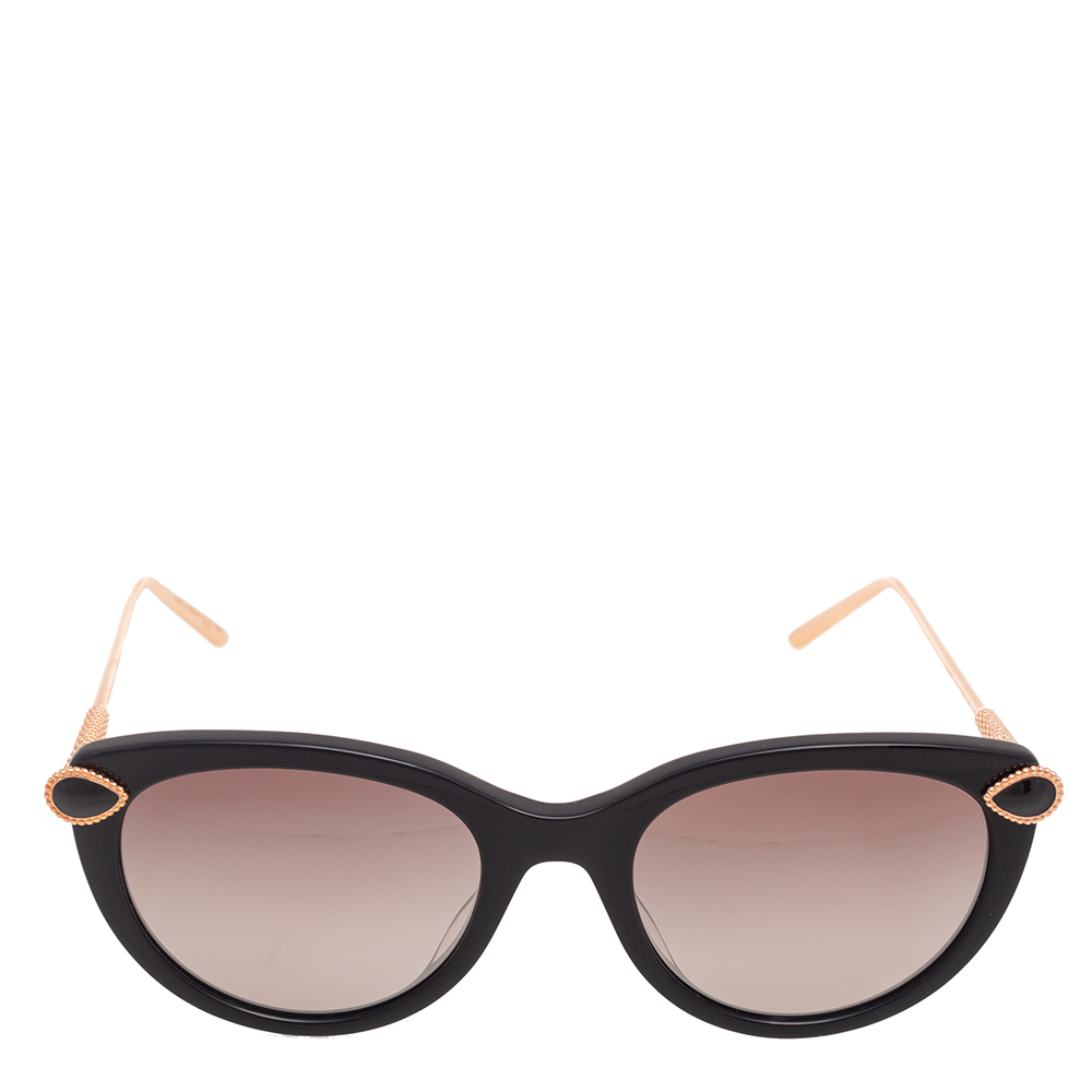 

Boucheron Bronze Tone/ Black BC0082S Gradient Cat Eye Sunglasses