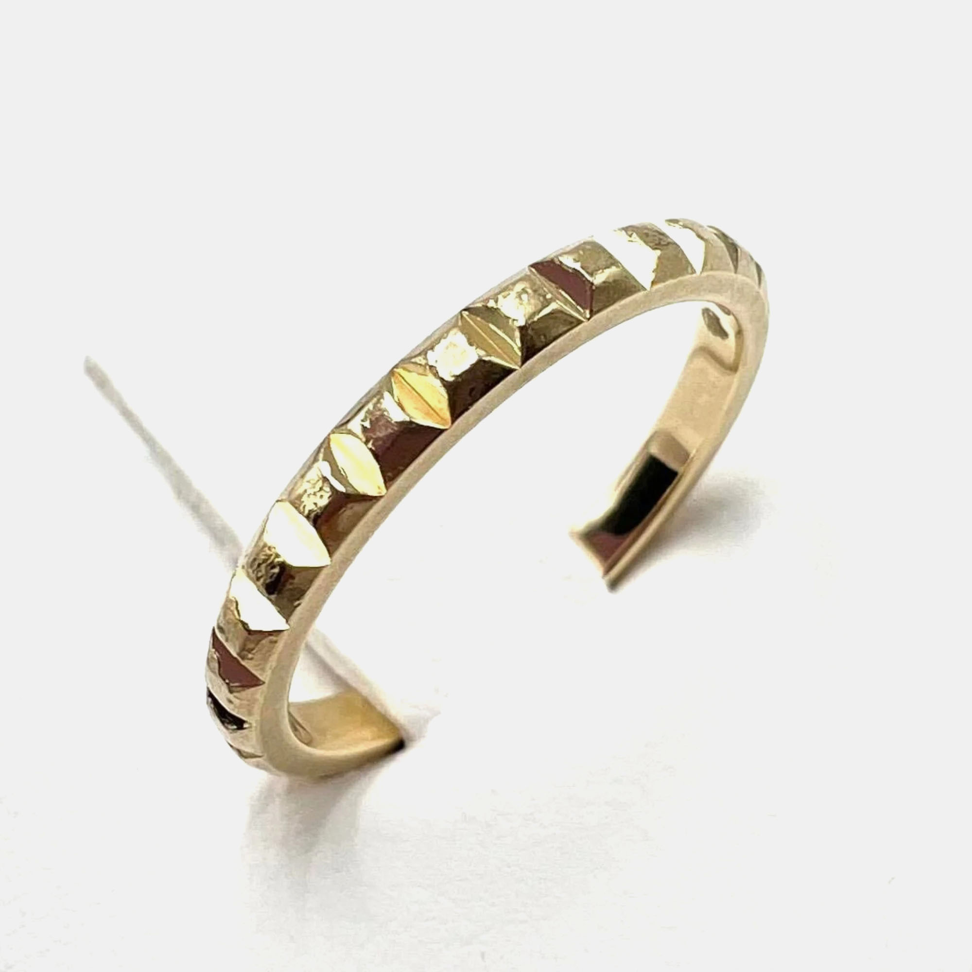 

Boucheron 18K Yellow Gold Quatre Band Ring EU 48