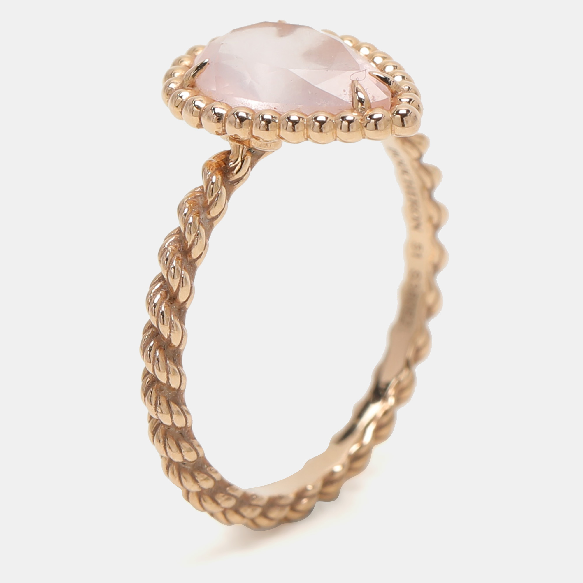 

Boucheron Serpent Boheme18k Yellow Gold S Motif Ring Size, Pink