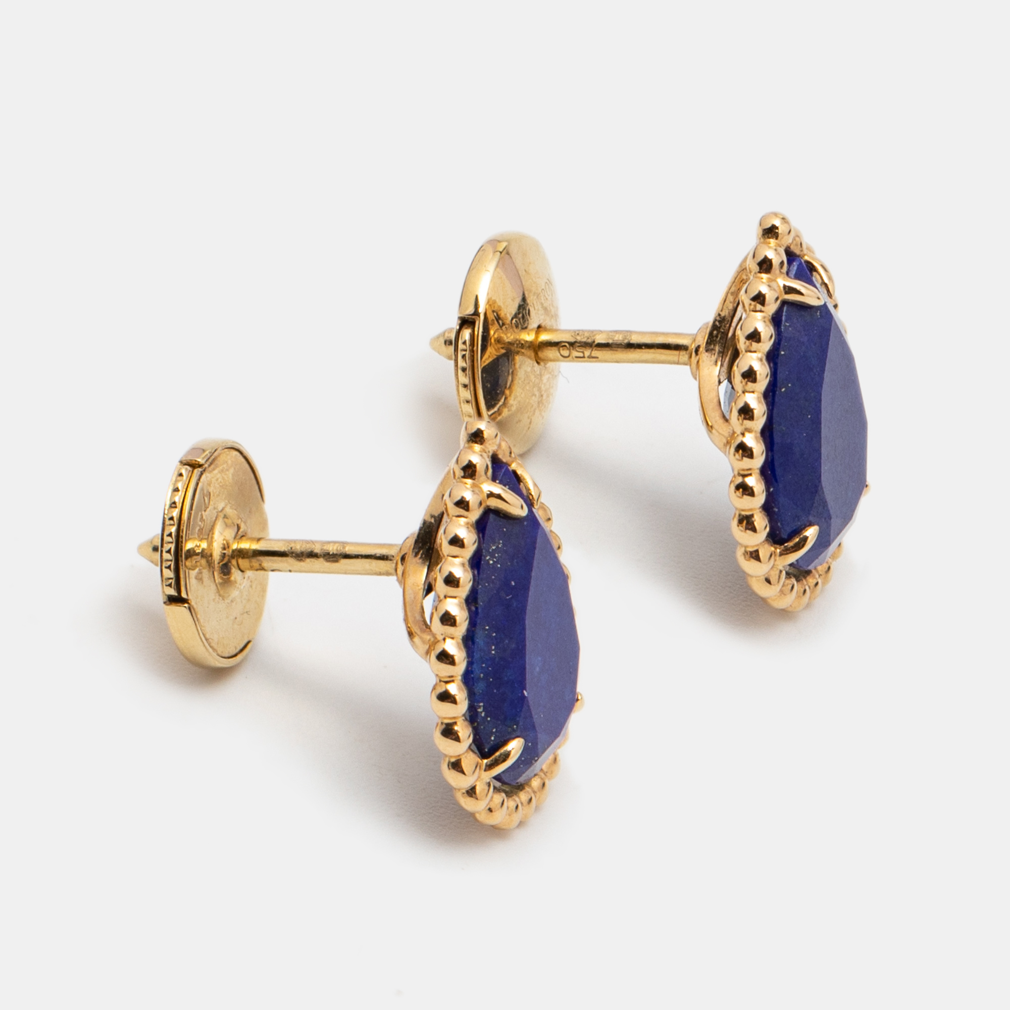 

Boucheron Serpent Boheme Lapiz Lazuli 18k Yellow Gold Stud Earrings