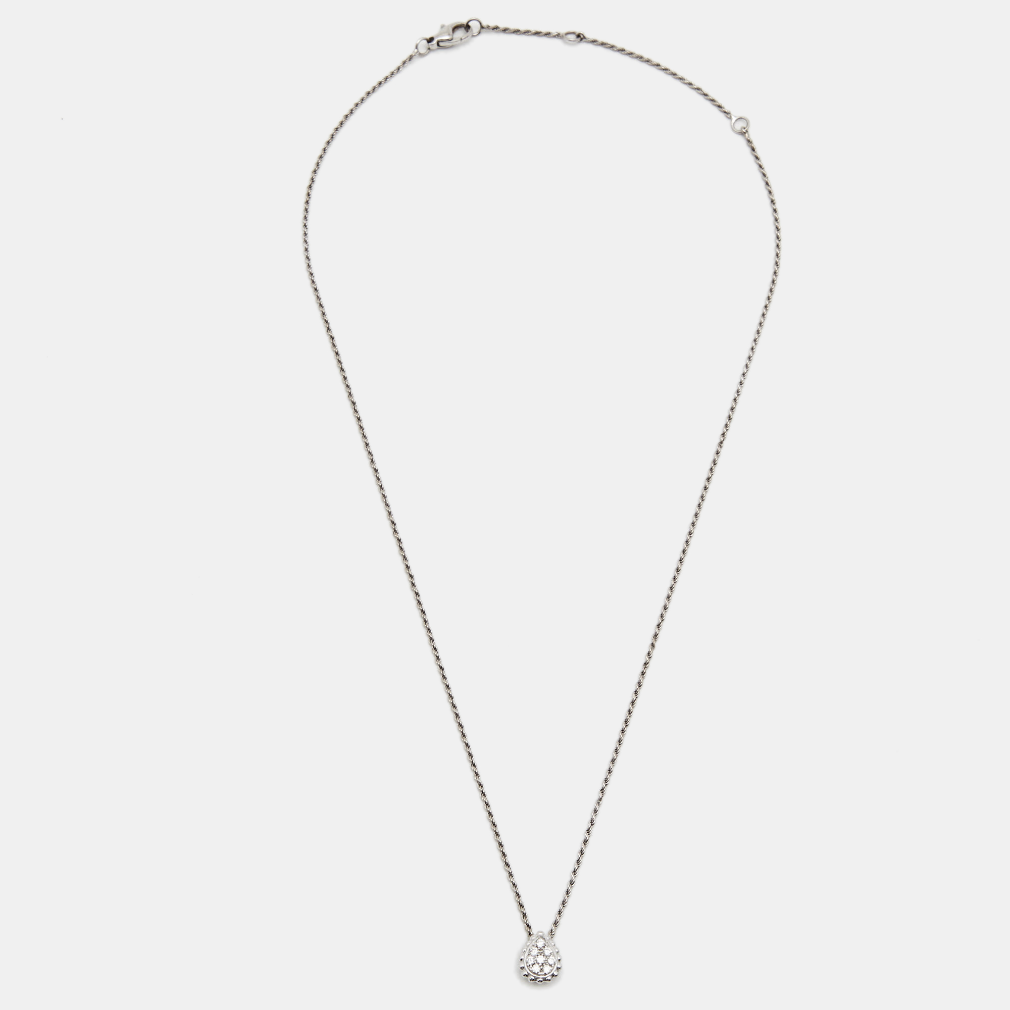 

Boucheron Serpent Bohème Diamonds 18k White Gold  Motif Necklace