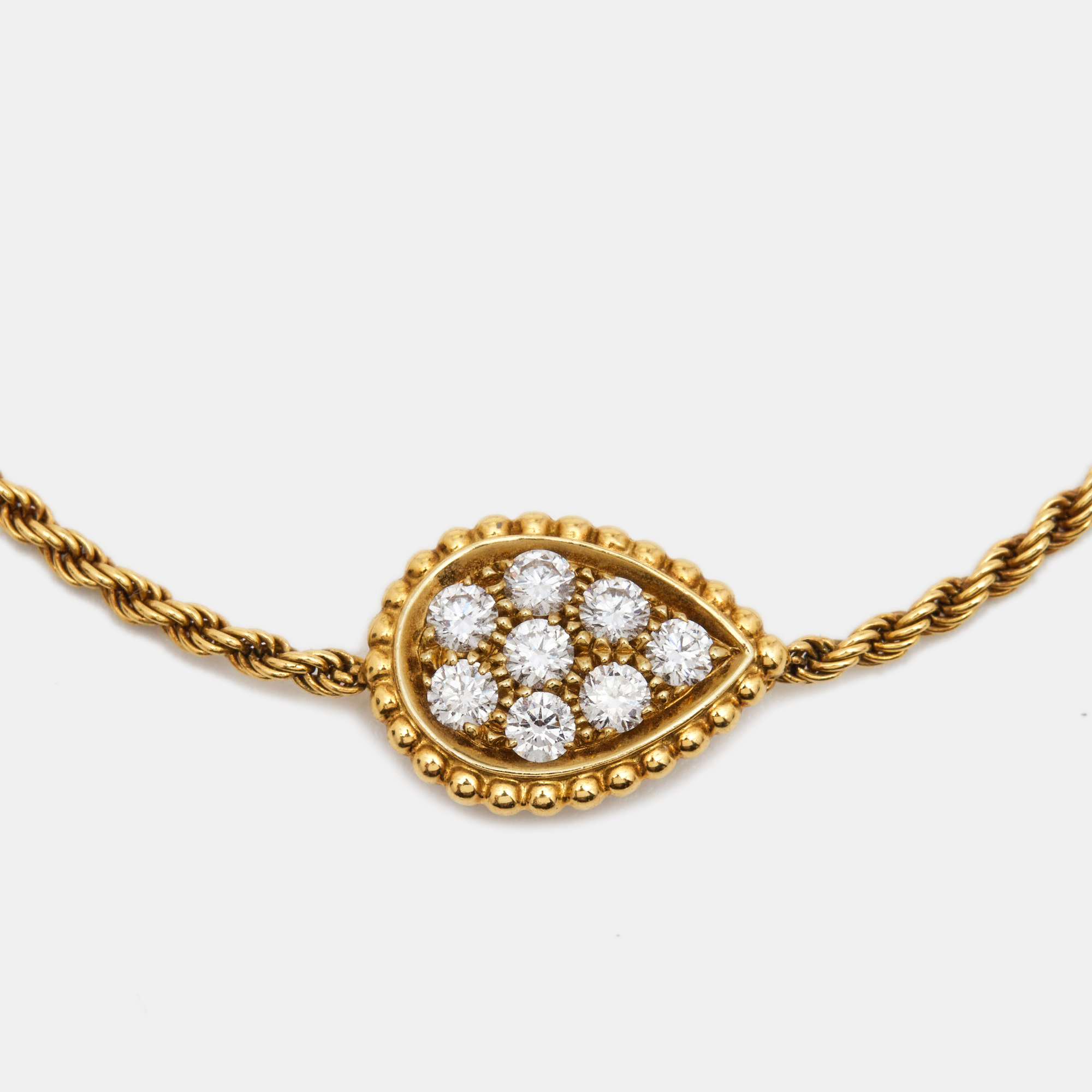 

Boucheron Serpent Boheme Diamonds 18k Yellow Gold  Motif Bracelet