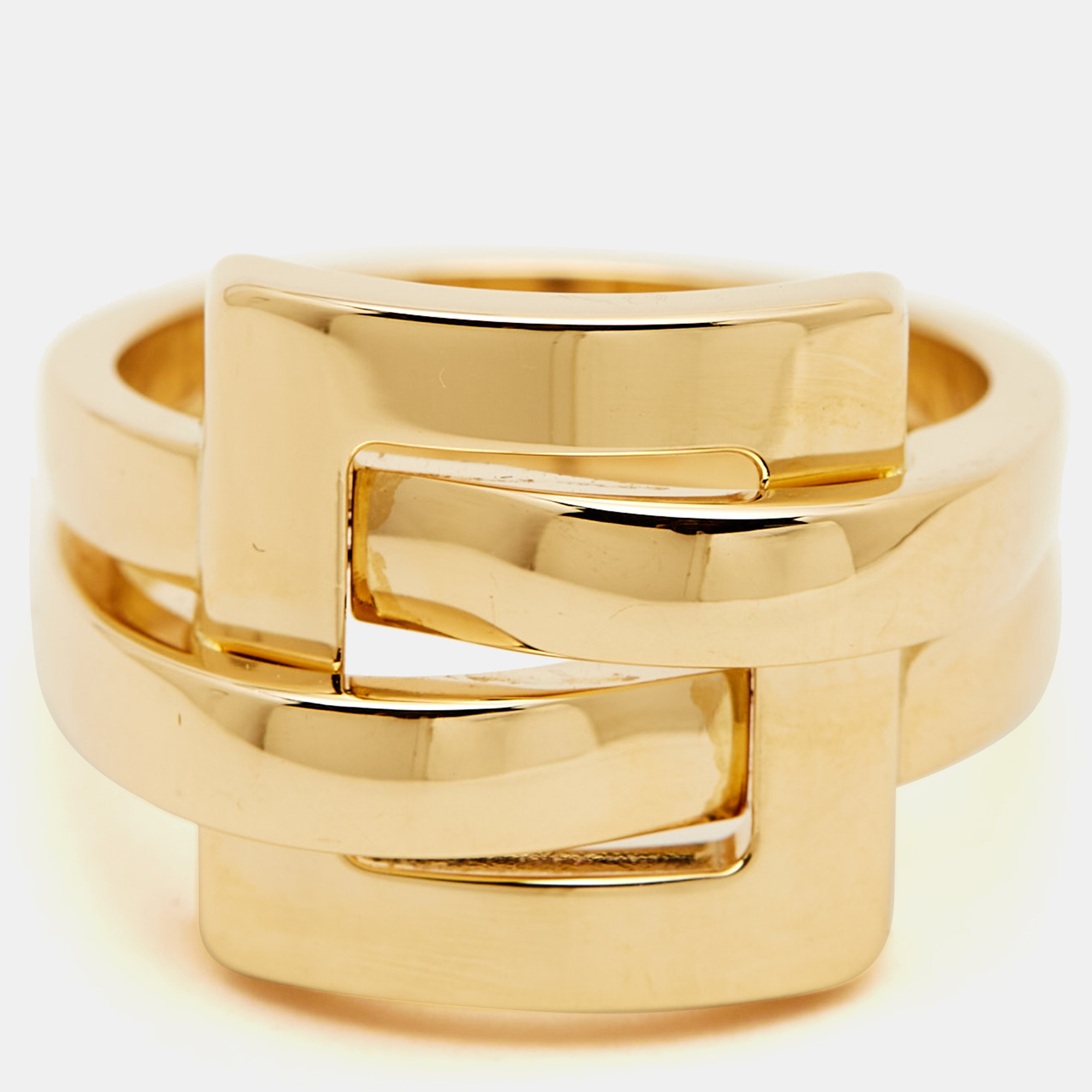 

Boucheron Déchaînée 18k Yellow Gold Ring Size