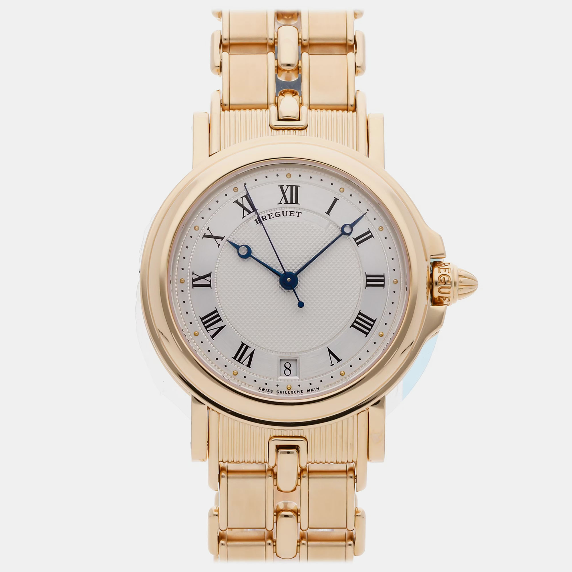 

Pre-Owned Breguet Marine 8400BA/12/A40 Automatic 26 mm, Silver