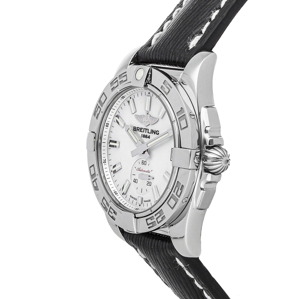 

Breitling MOP Stainless Steel Galactic A3733012/A788 Women's Wristwatch, White