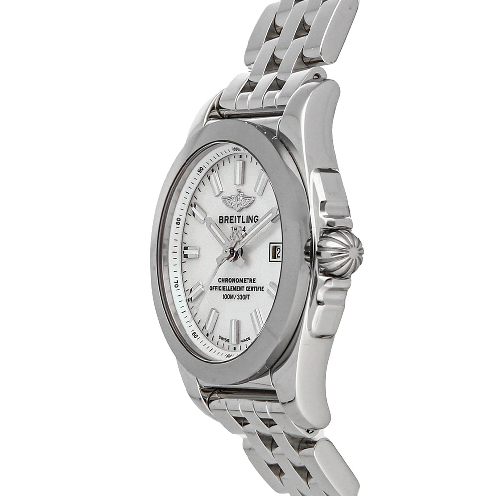 

Breitling White Stainless Steel Galactic W72348121A1A1 Women's Wristwatch