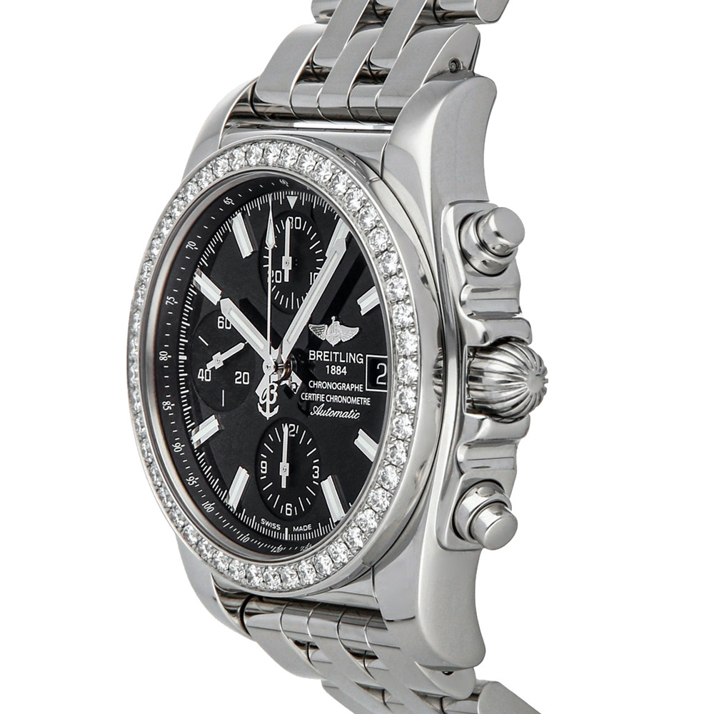 

Breitling Black Diamonds Stainless Steel Chronomat A1331053/BD92 Women's Wristwatch