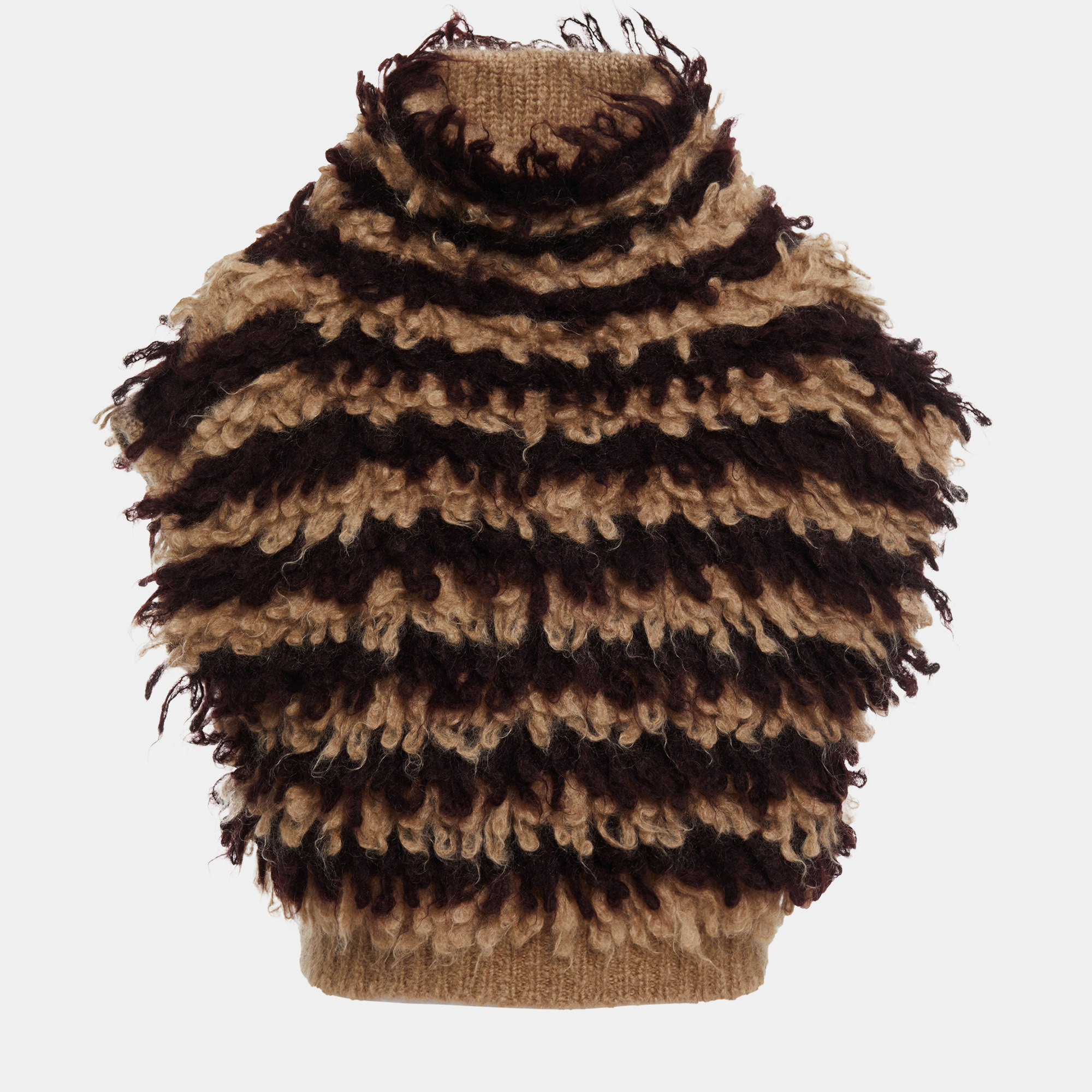 

Brunello Cucinelli Mohair wool Turtleneck Sweater, Brown