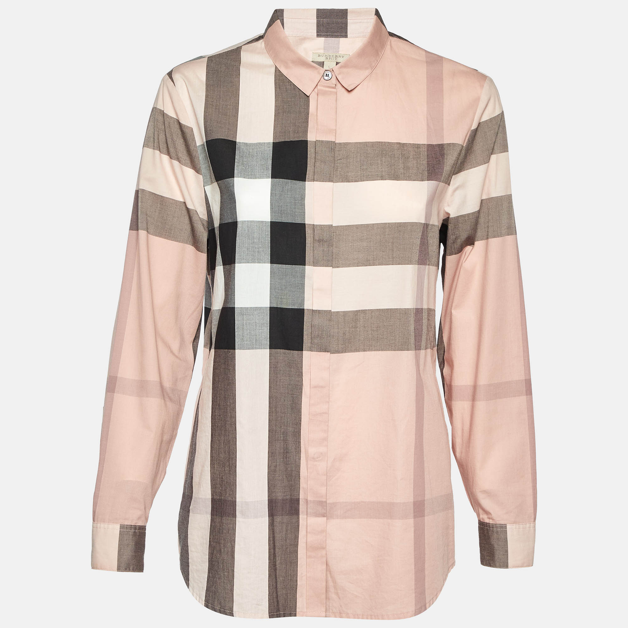 

Burberry Brit Pink Nova Checks Cotton Shirt L