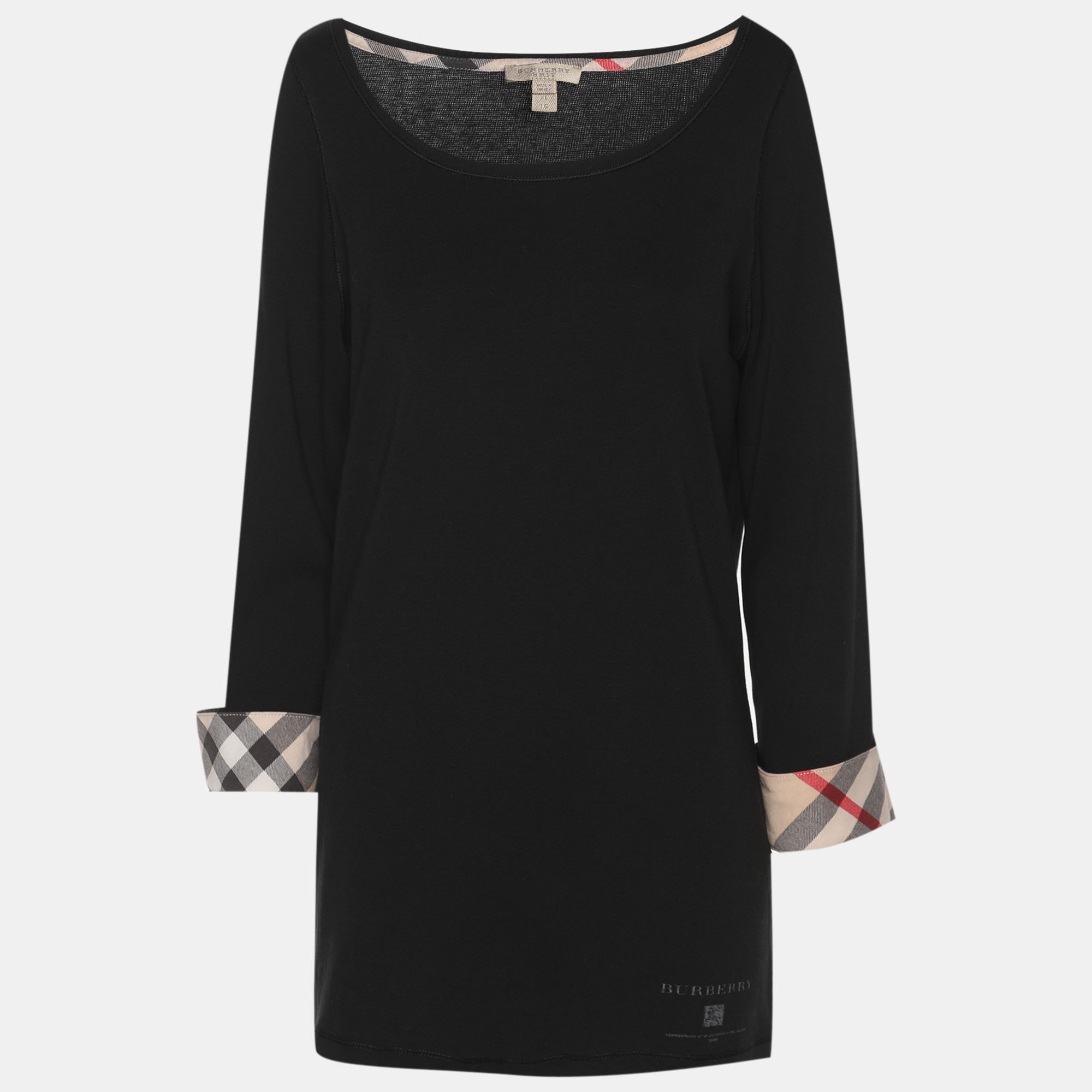 

Burberry Brit Black Jersey Long Sleeve Top