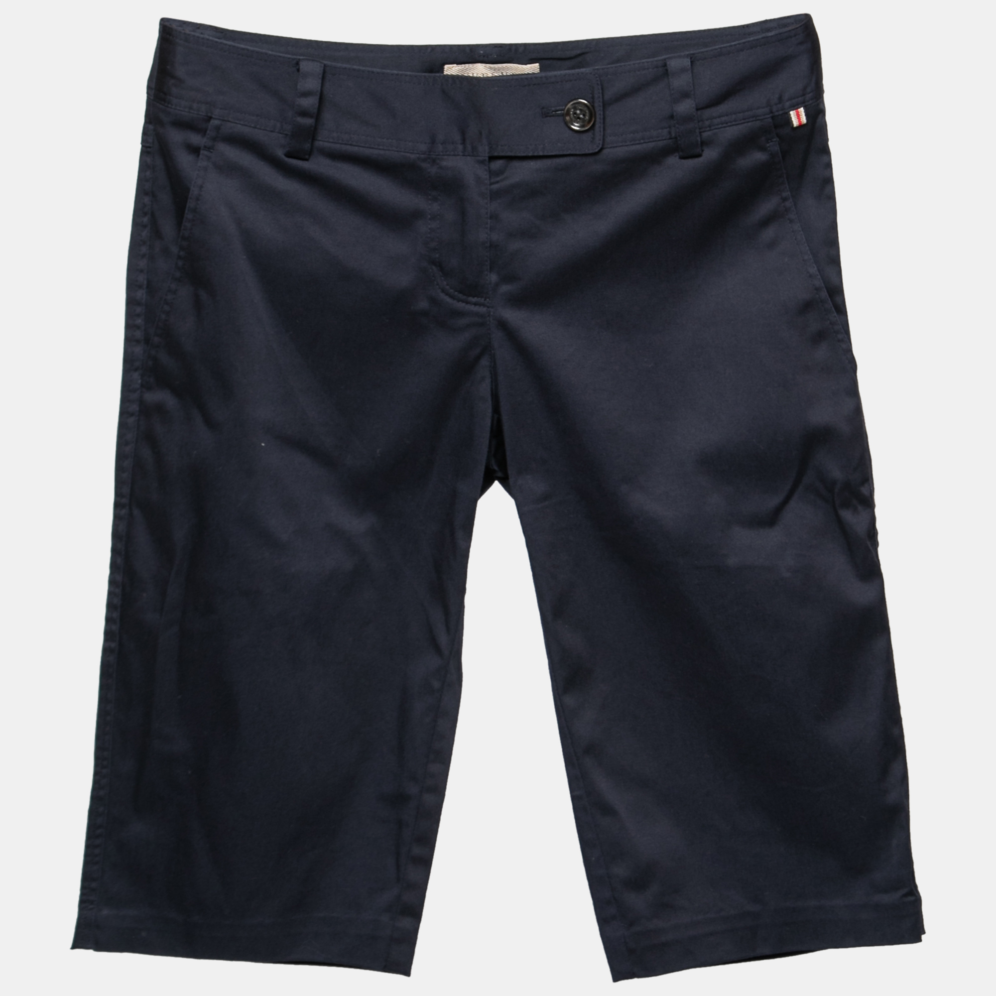 

Burberry Brit Navy Blue Cotton Knee-Length Shorts