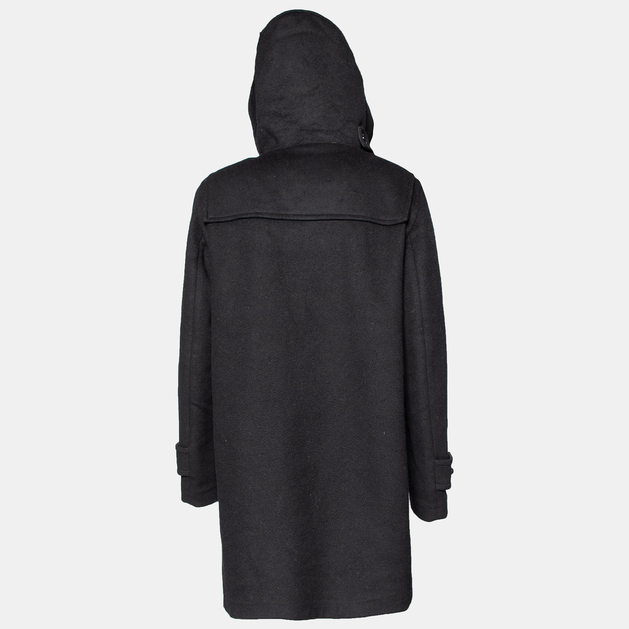 

Burberry Brit Black Wool Toggle Duffle Coat
