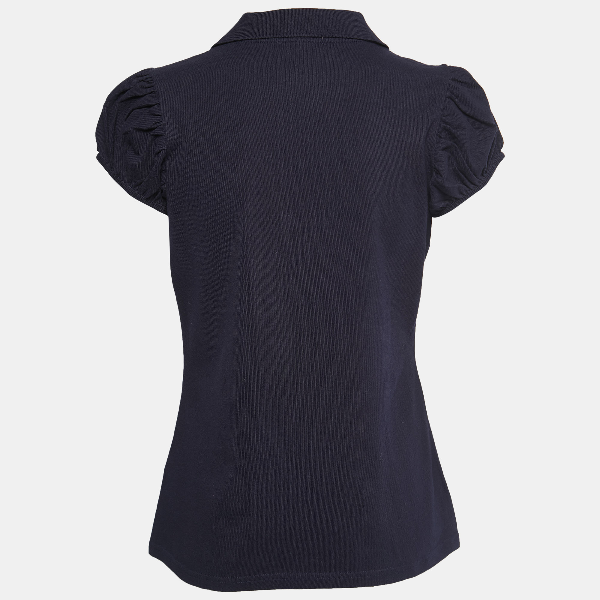 

Burberry Brit Navy Blue Cotton Pique T-Shirt