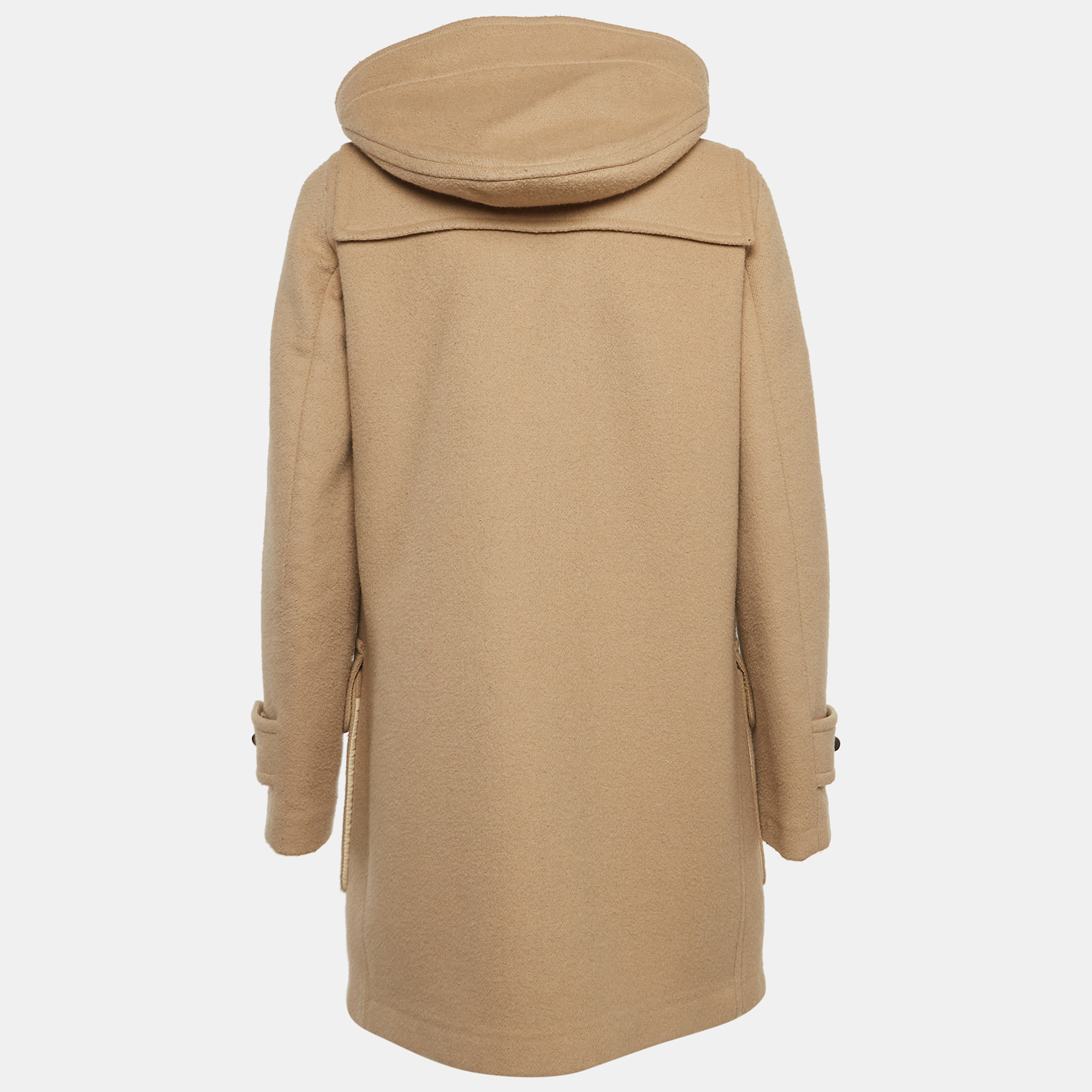 

Burberry Brit Beige Wool Mid-Length Duffle Coat