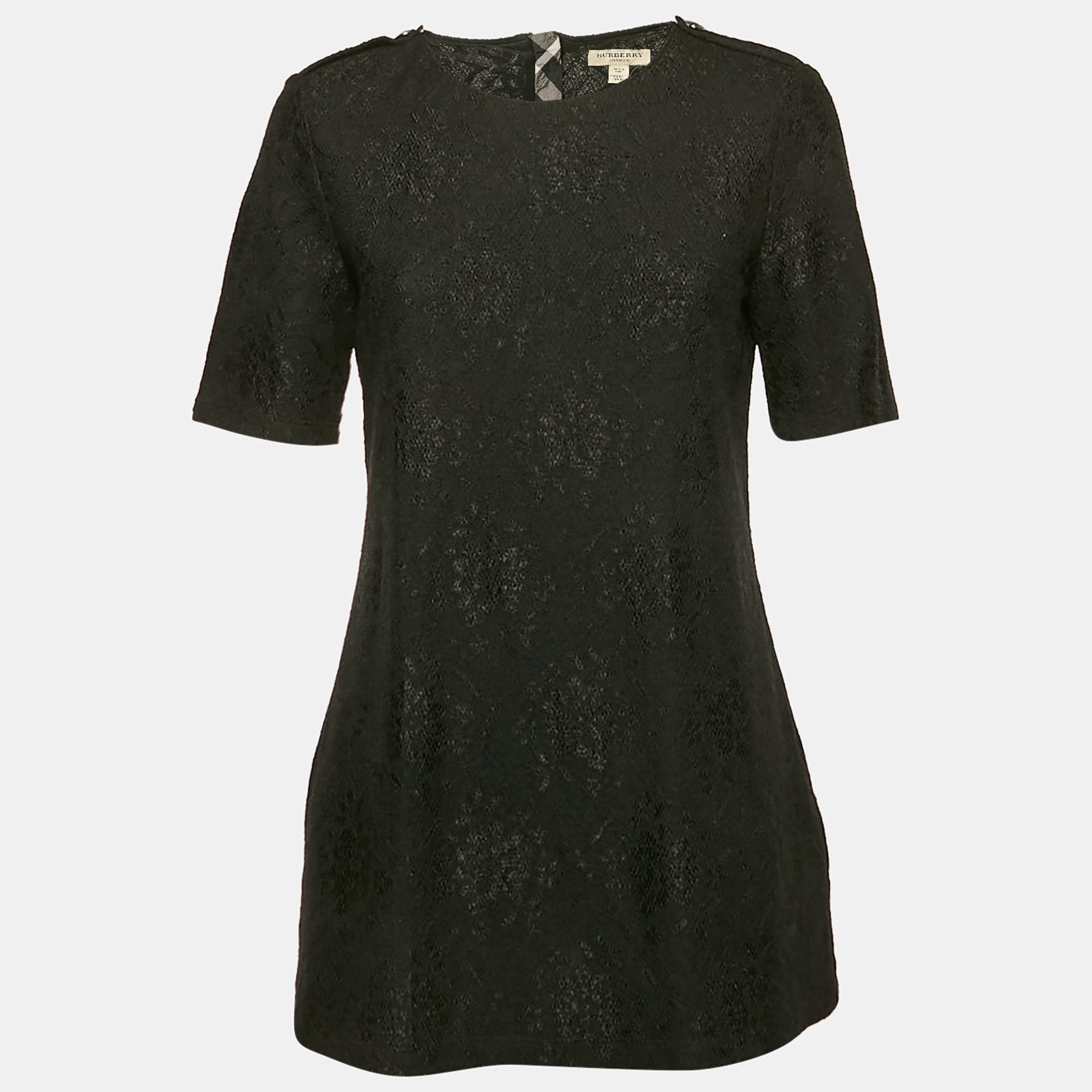 

Burberry London Black Lace Top M