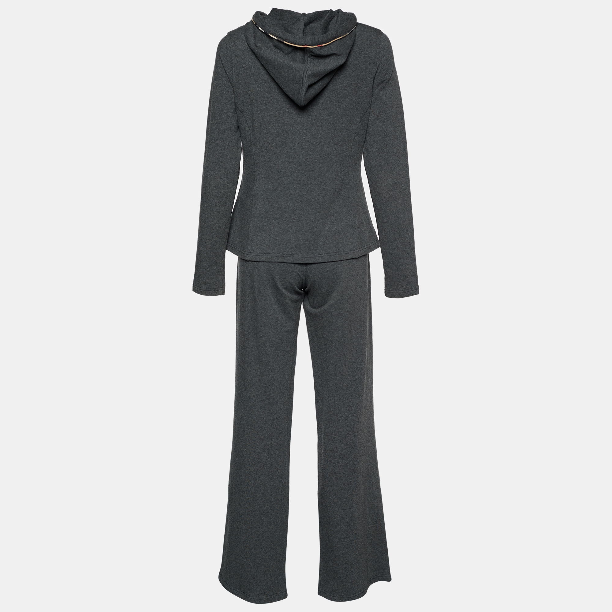 

Burberry London Grey Stretch Cotton Track Suit