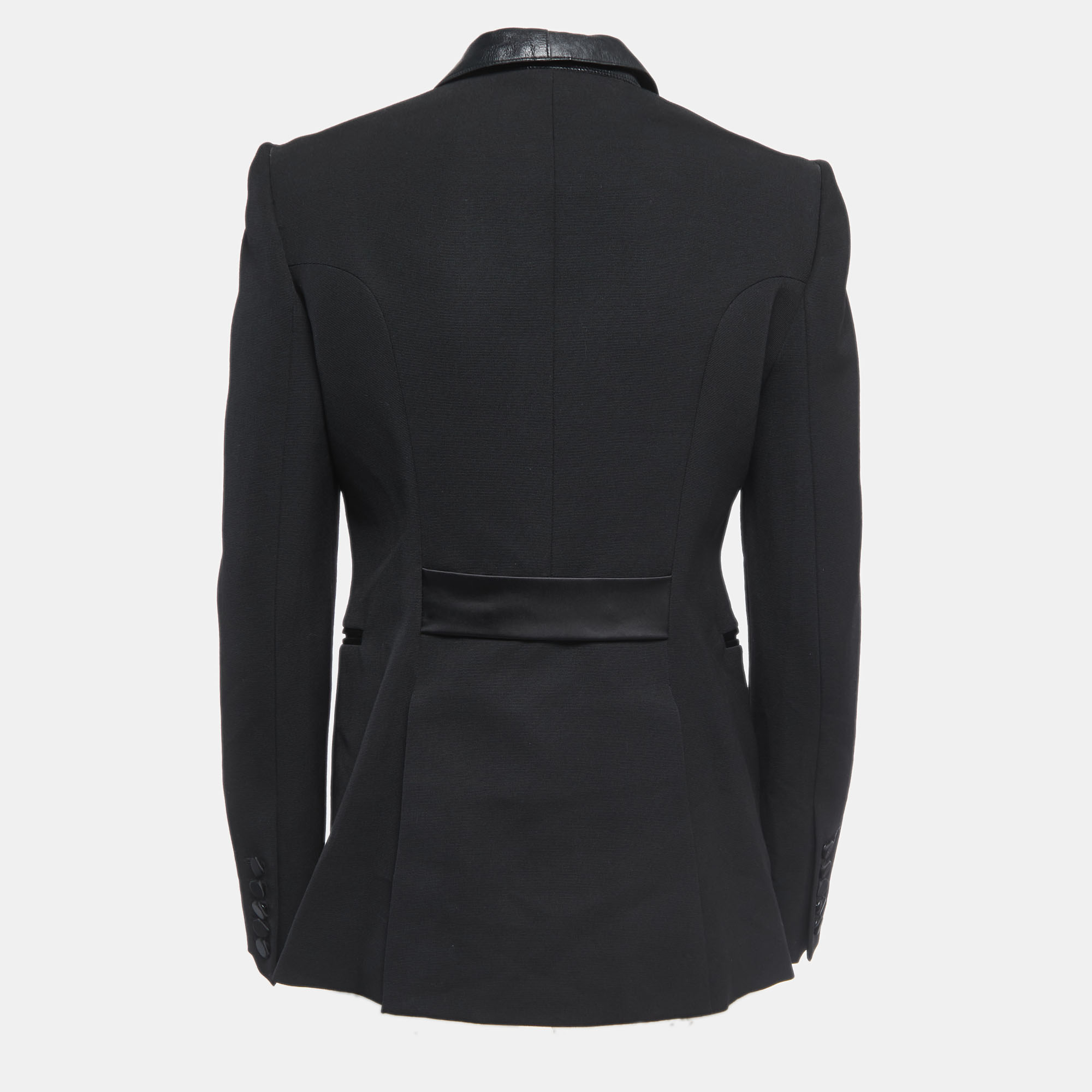 

Burberry London Black Wool Single Button Blazer