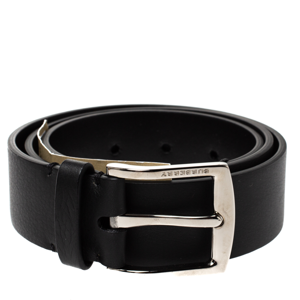 

Burberry Black Leather Gray