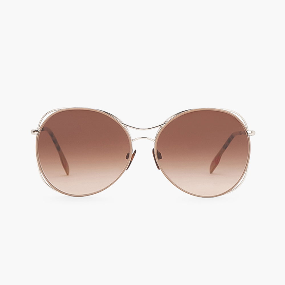 

Burberry Silver Oversized Sunglasses
