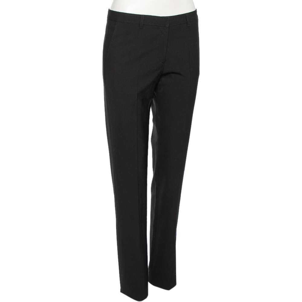 

Burberry Black Wool Formal Pants