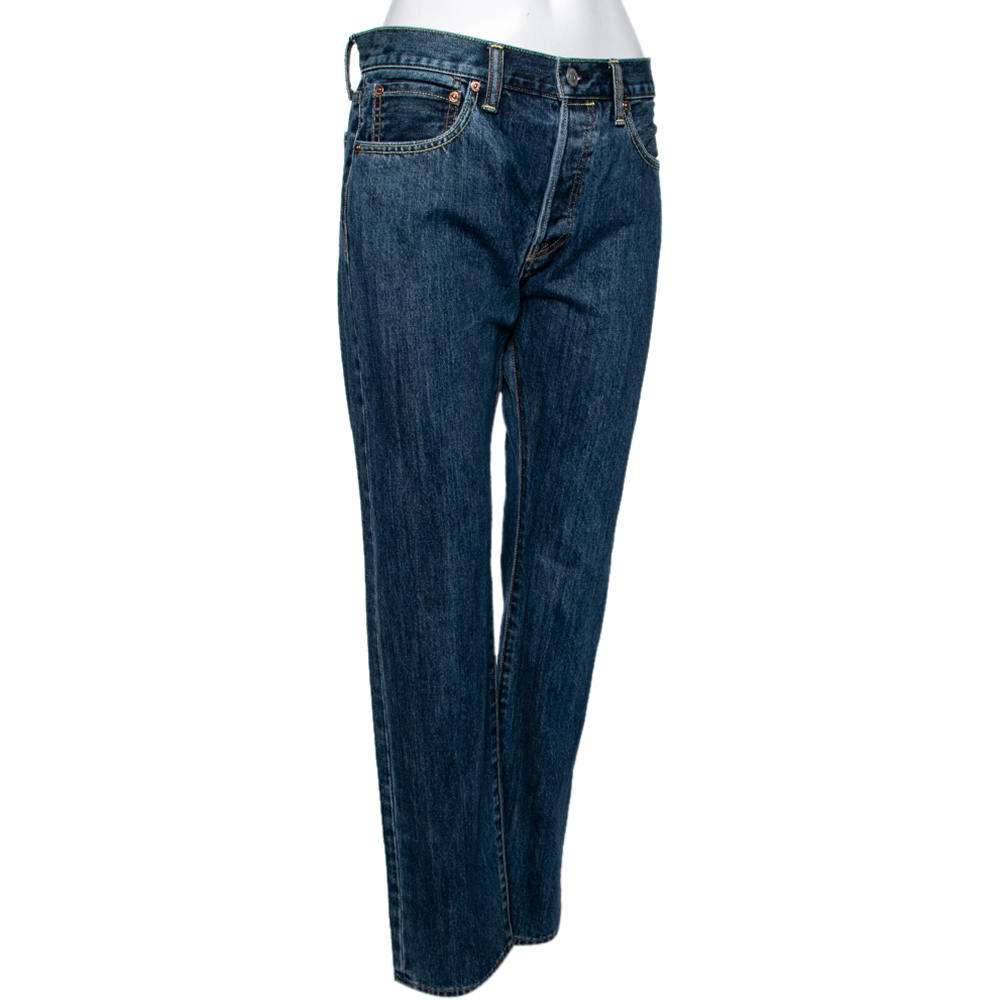 

Burberry Blue Denim Straight Leg Farndon Jeans