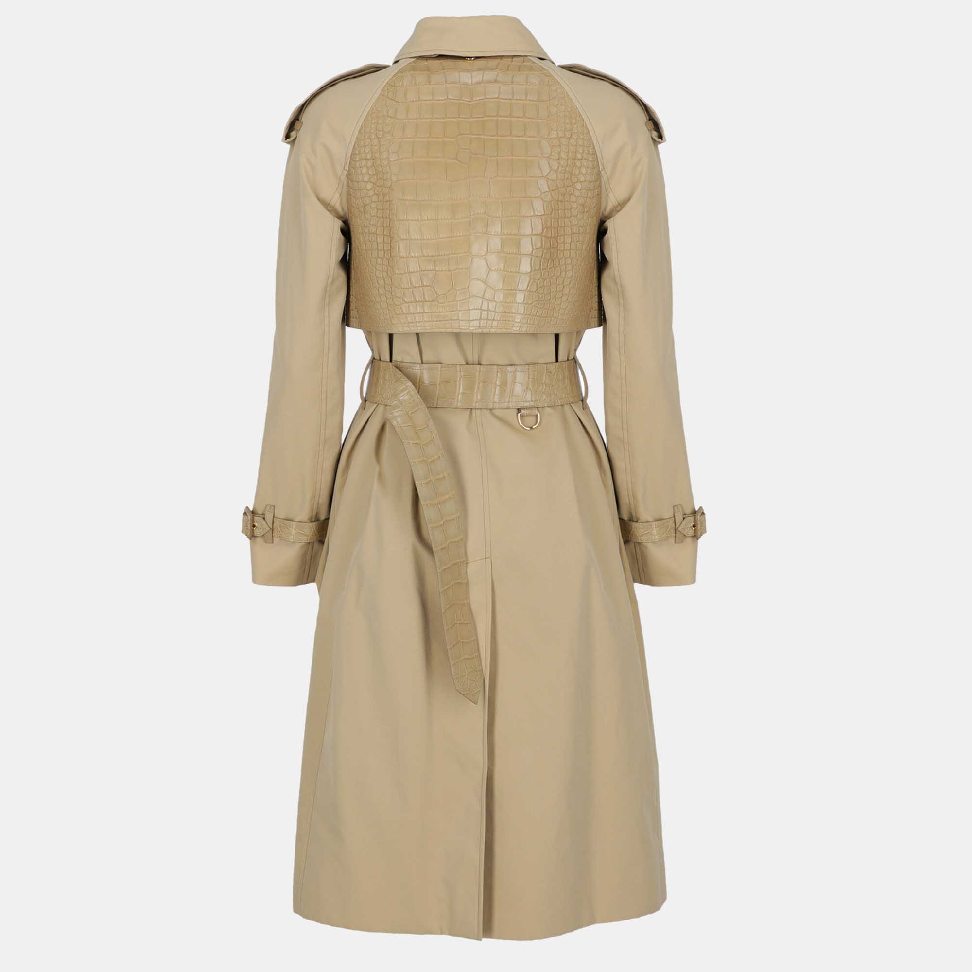

Burberry Women's Cotton Raincoat - Beige