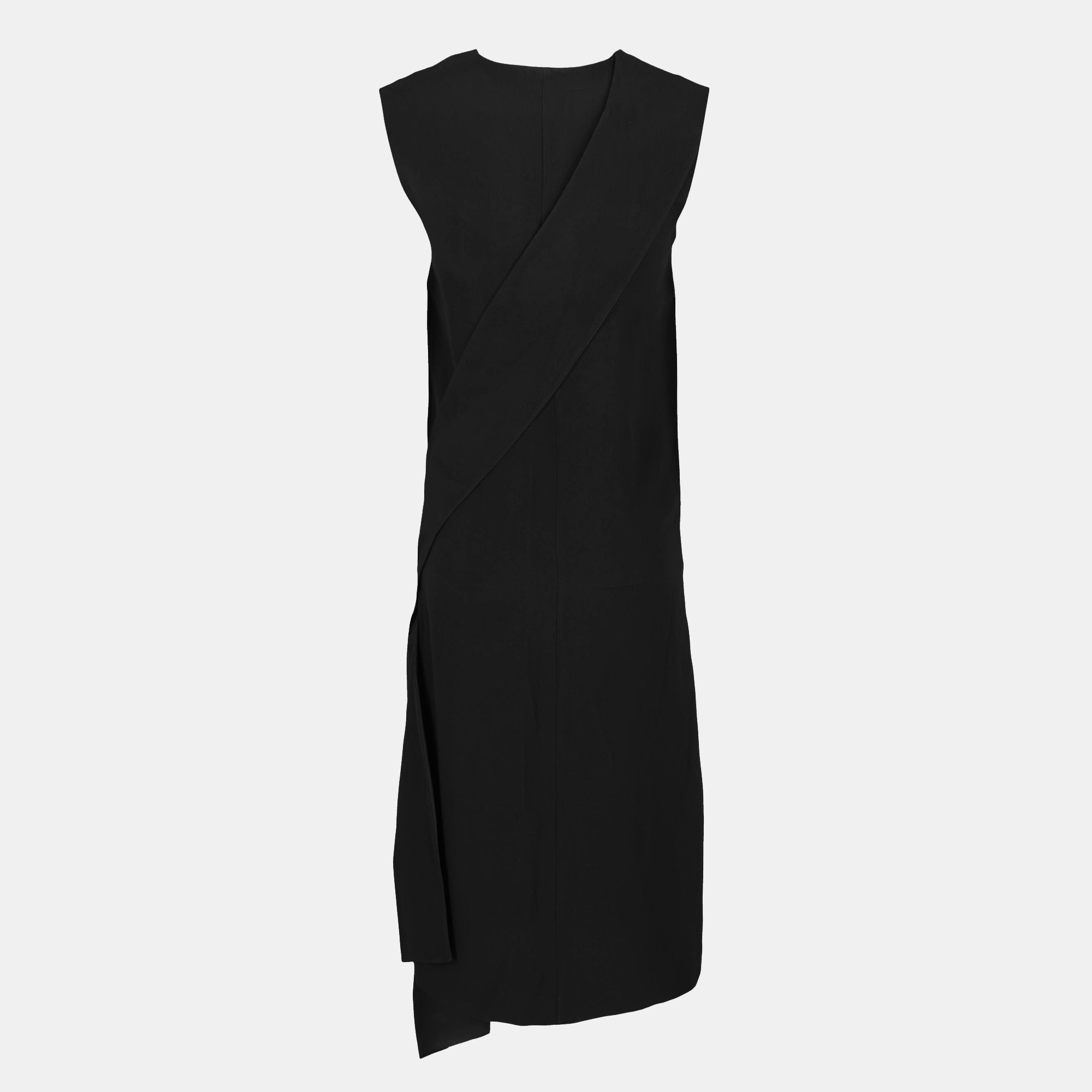 

Burberry Women's Synthetic Fibers Midi Dress - Black