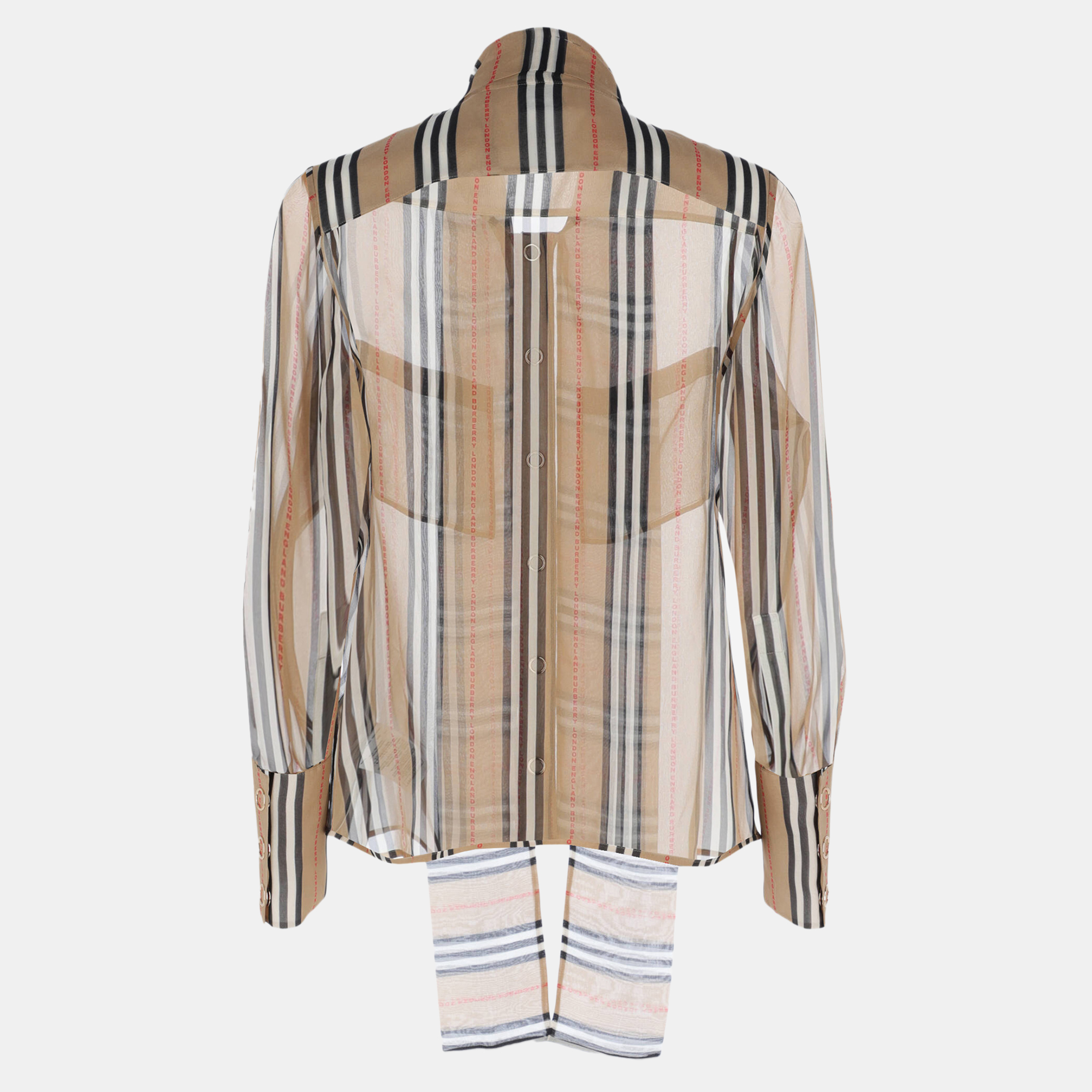 

Burberry Women's Silk Blouse - Beige