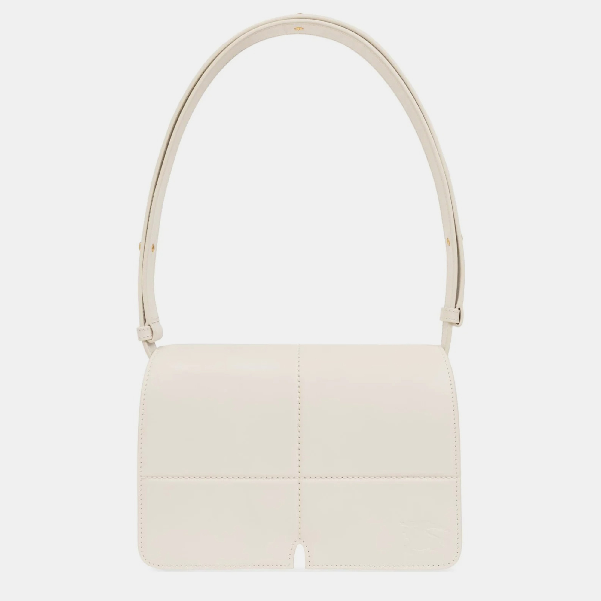 

Burberry White Leather snip Shoulder Bag