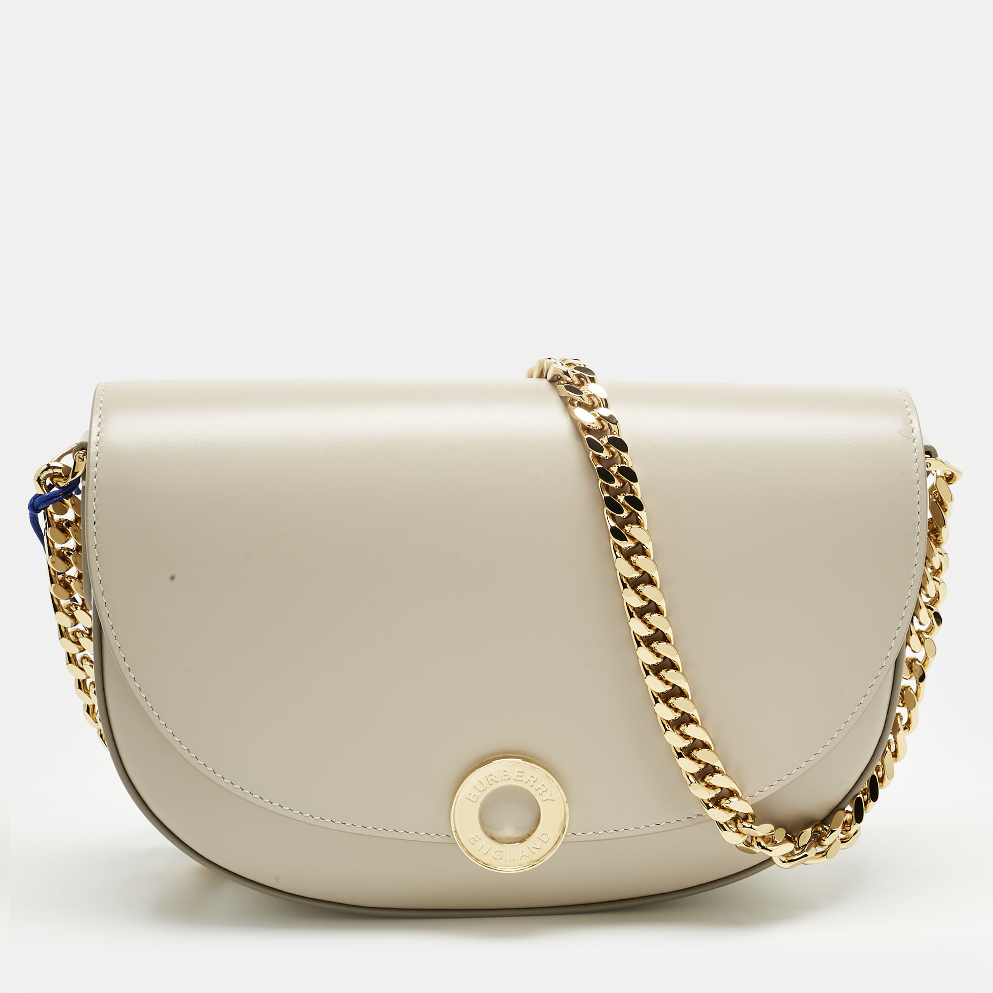 

Burberry Beige Leather Claudinne Crossbody Bag