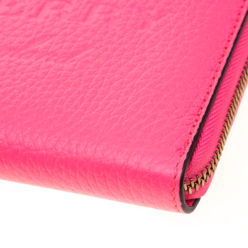 Leather wallet Burberry Pink in Leather - 22352654