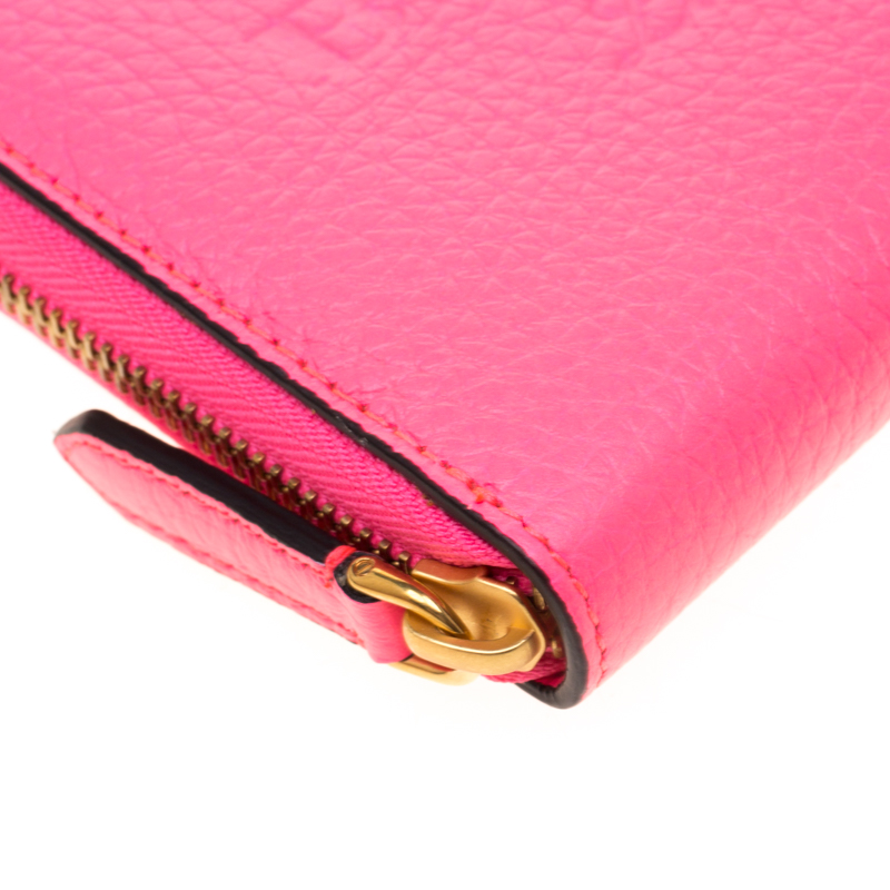 Leather wallet Burberry Pink in Leather - 31088811