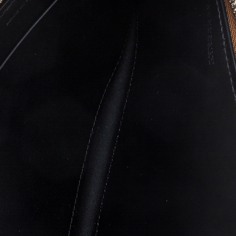 

Burberry Black Leather Zip Around Wallet