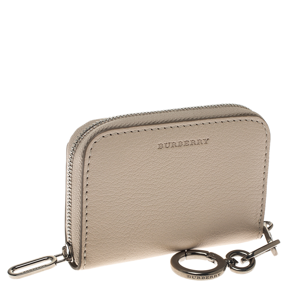 burberry zip around wallet