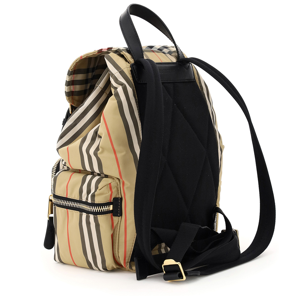 

Burberry Beige/Brown Canvas Check Vintage Backpack