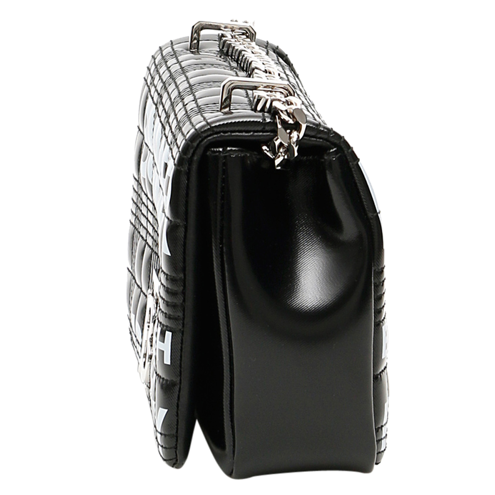 

Burberry Black Leather Monogram Lola Quilted Bag