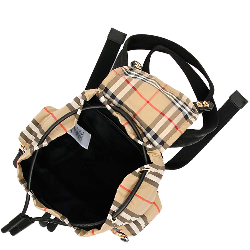 

Burberry Beige Vintage Check Rucksack Bag