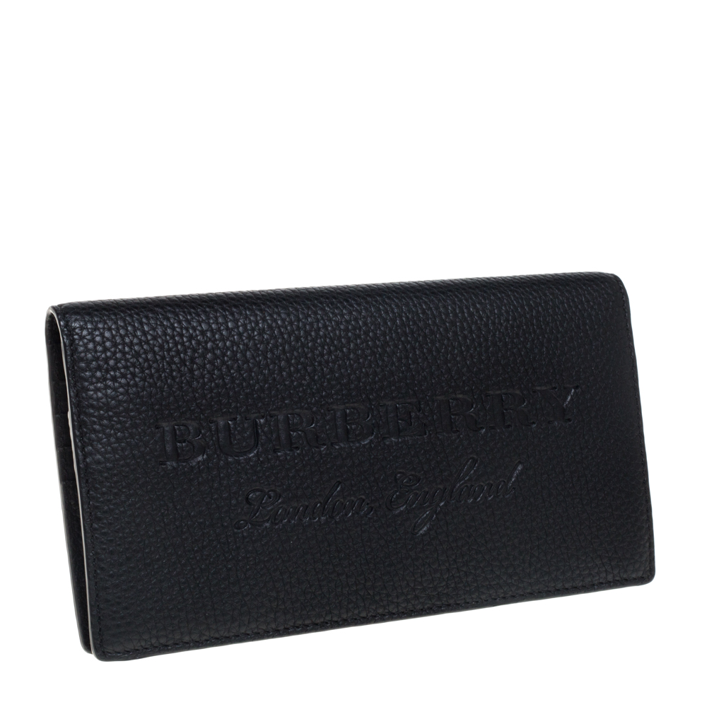 

Burberry Black Leather Hastings Bifold Wallet