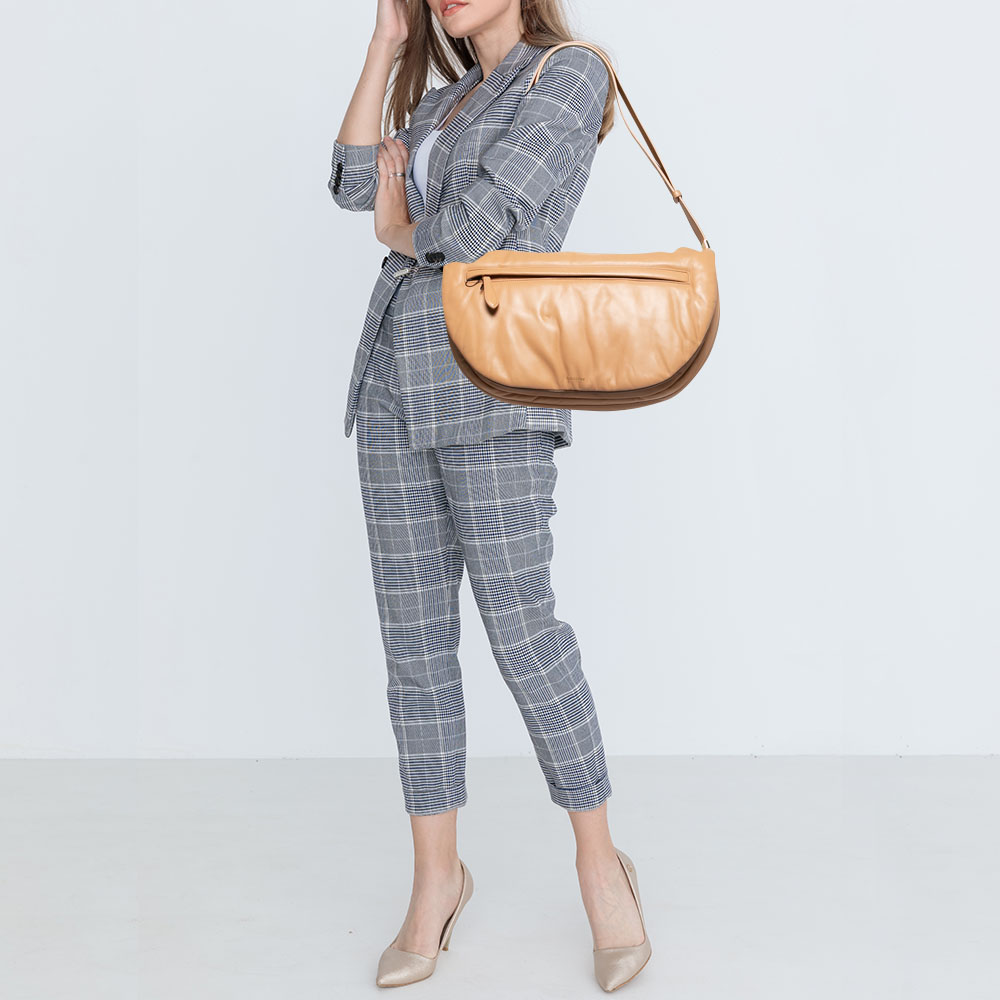 

Burberry Beige Leather  Olympia Shoulder Bag