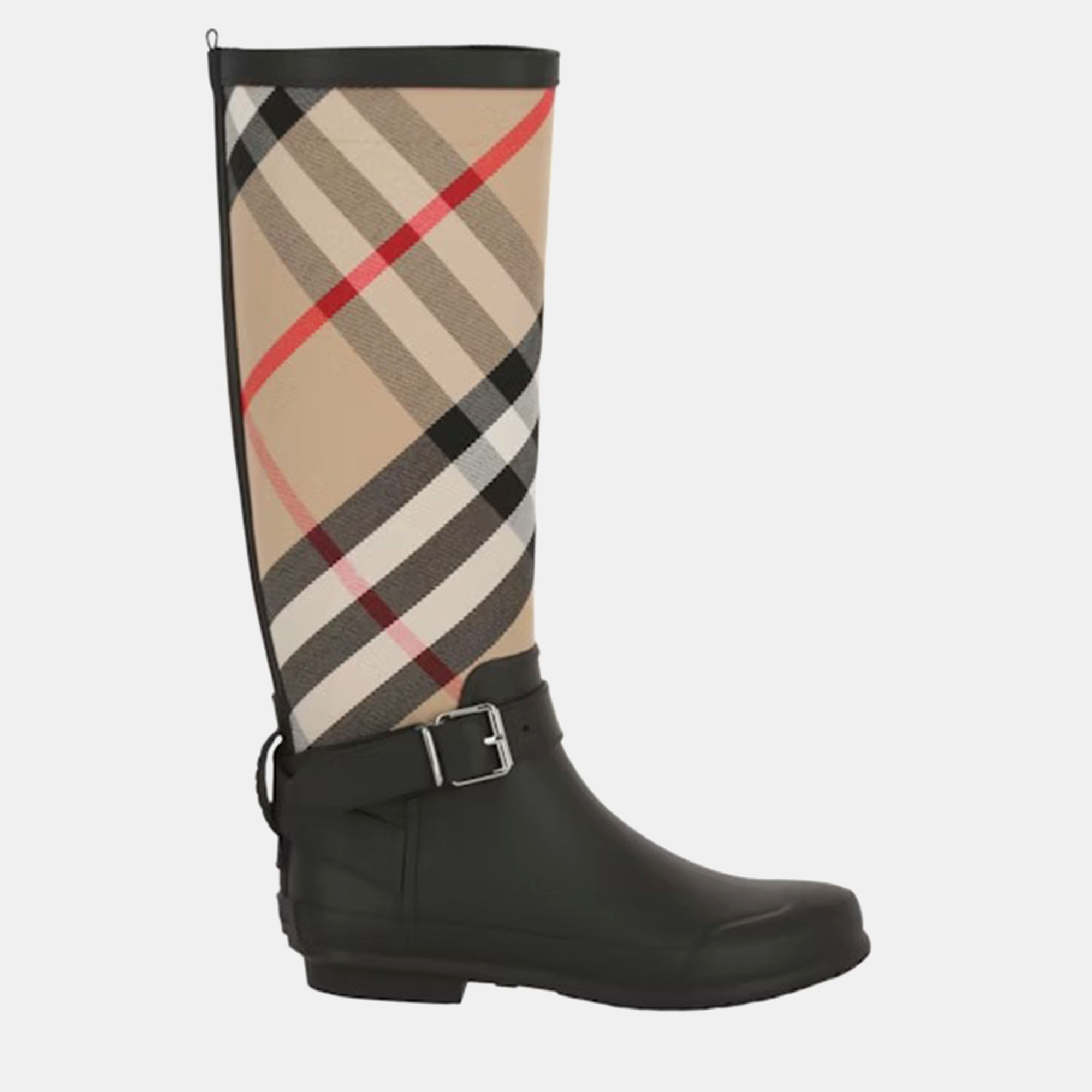 

Burberry Archive Beige Black House Check Rain Boots