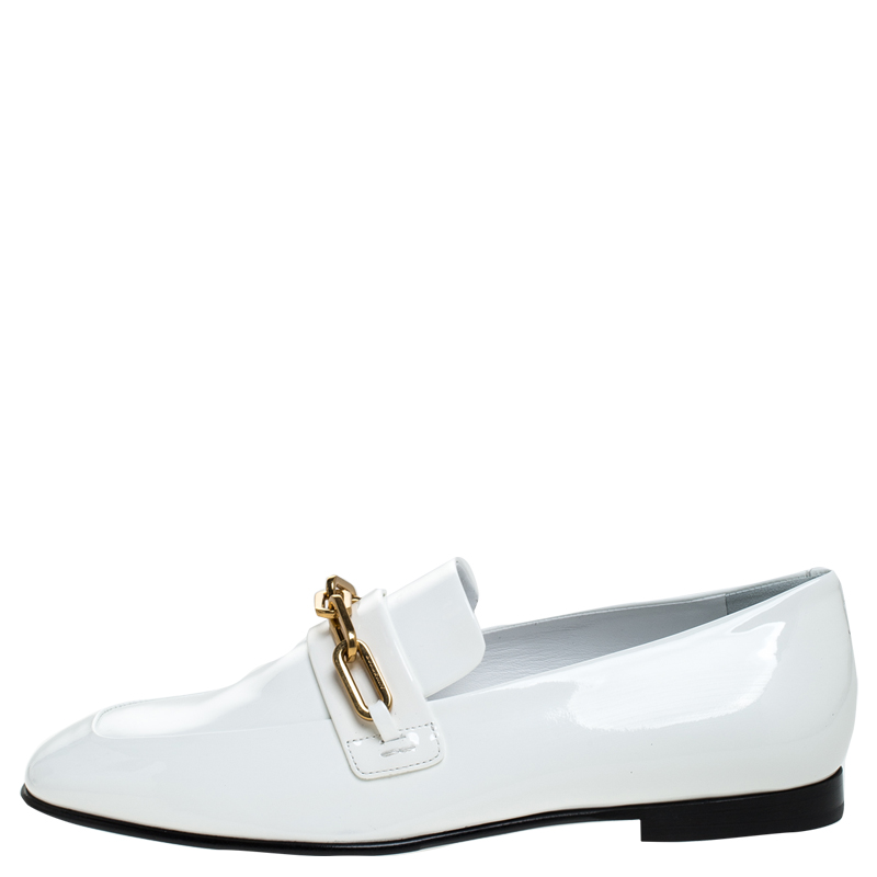 burberry chilcott patent loafer