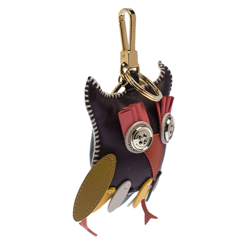 

Burberry Multicolor Leather Owl Charm