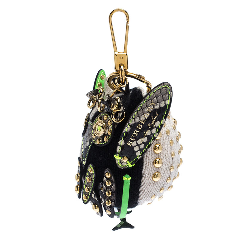 

Burberry Mavis The Owl Multicolor Knit Embellished Bag Charm