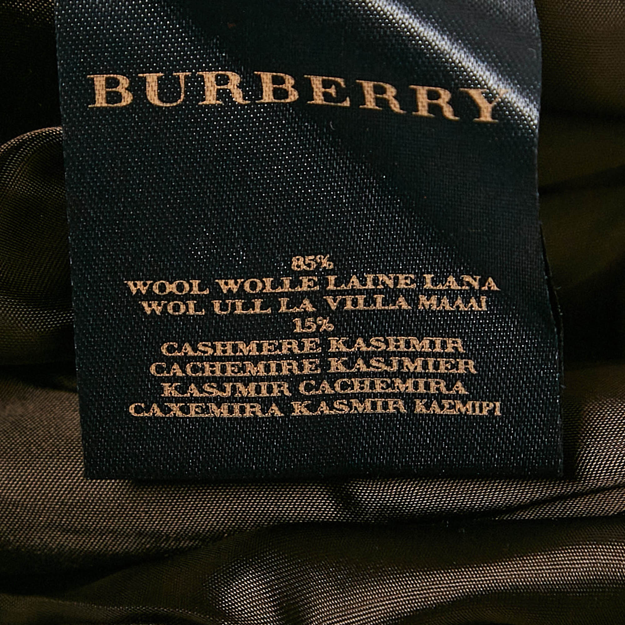Burberry Prorsum Light Beige Button Front Pleated Jacket S 