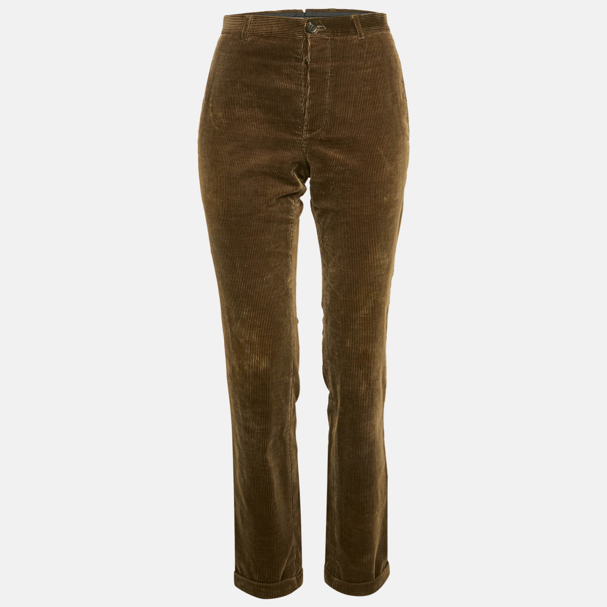 

Burberry Prorsum Khaki Green Corduroy Pants M