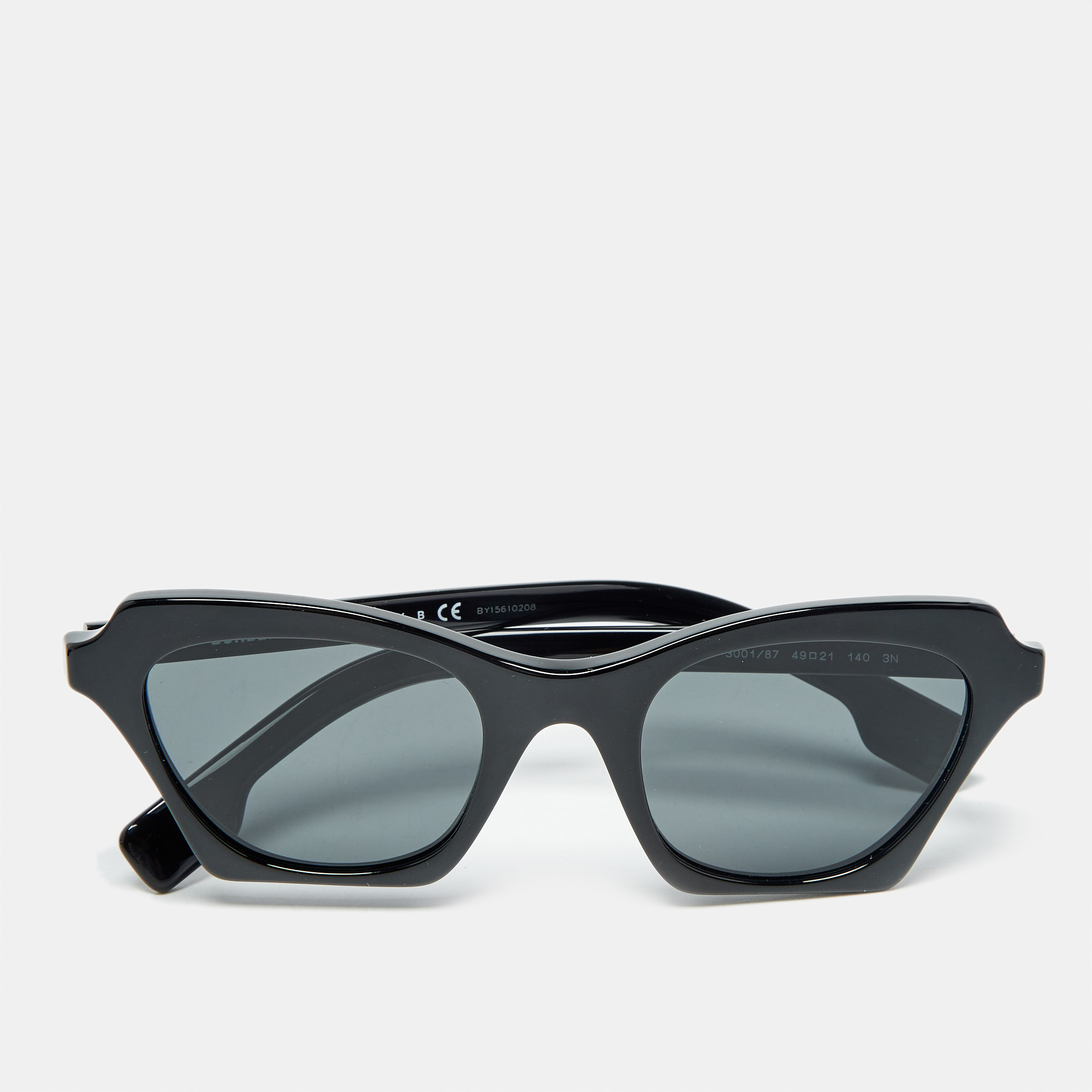

Burberry Black B 4283 Frame Cat Eye Sunglasses