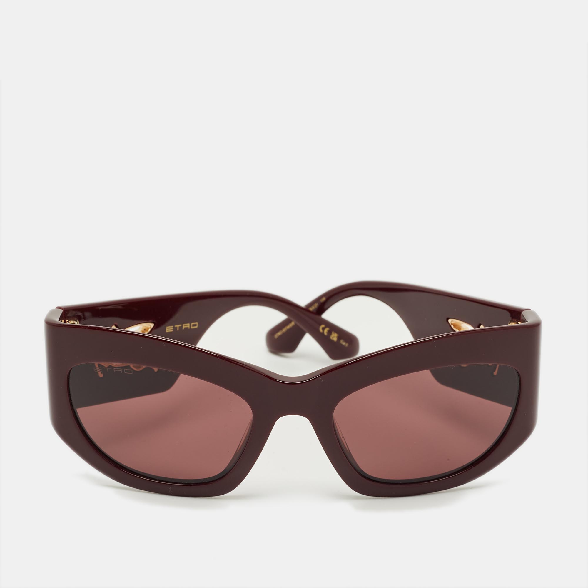 

Burberry Etro Burgundy 0074/G/S Cat Eye Sunglasses
