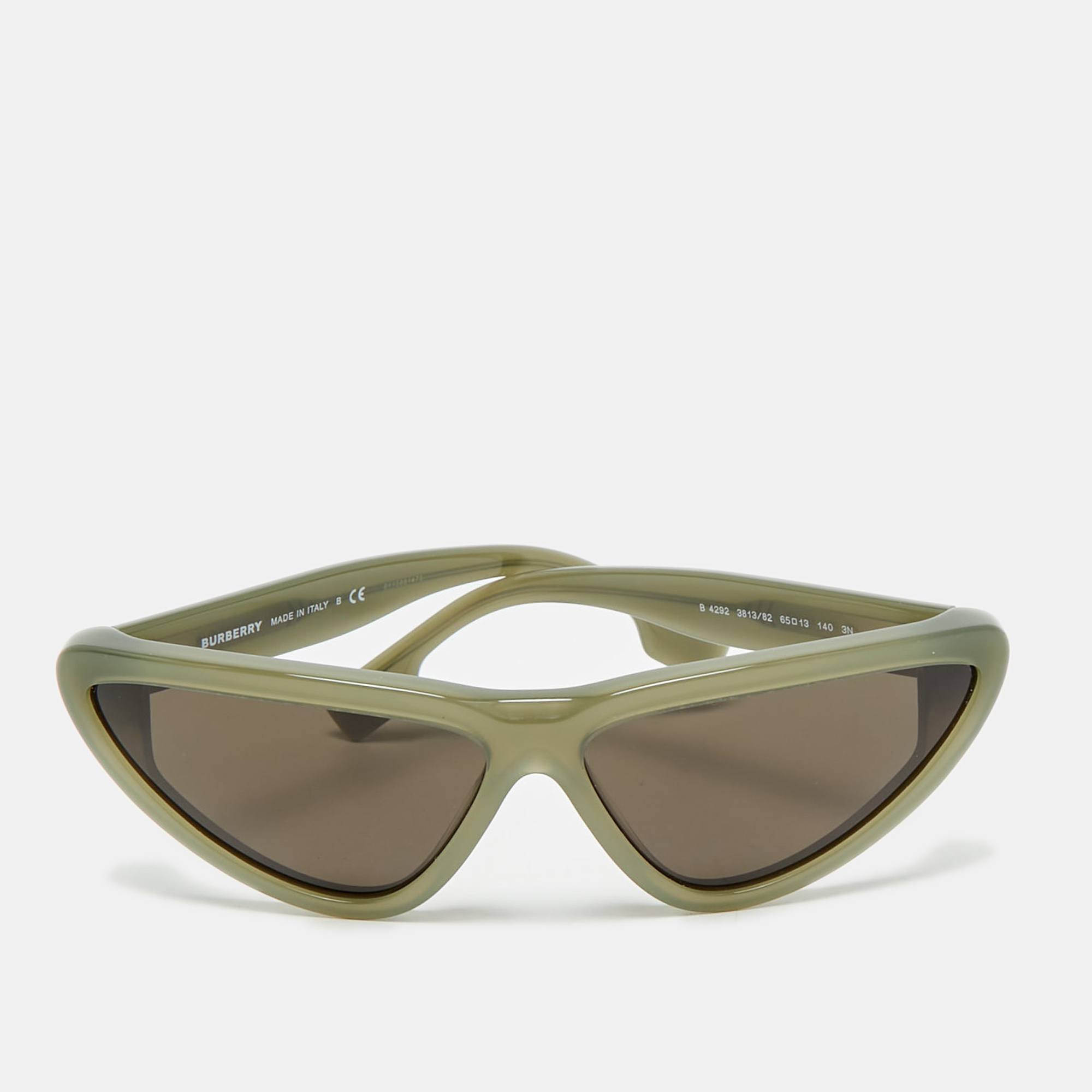 

Burberry Green/Grey B 4292 Cat Eye Sunglasses